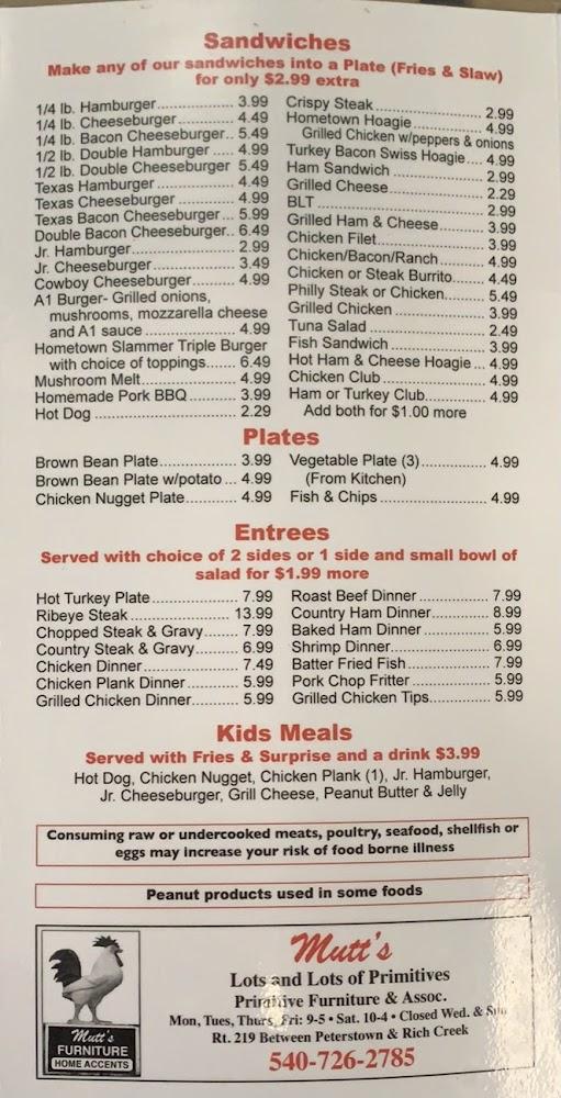 Hometown Restaurant Menu image 3